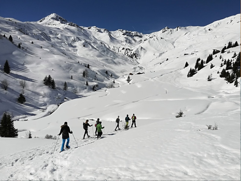 schneeschuhwanderung hobalm